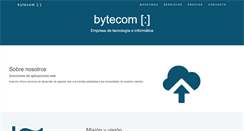 Desktop Screenshot of bytecom.net